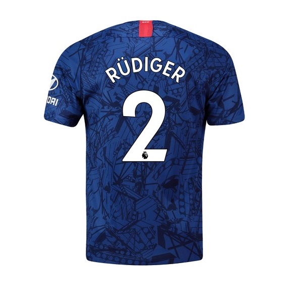 Chelsea Home Jersey 19/20 2#Rüdiger