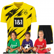 kid's Borussia Dortmund Home Jersey 20/21 (Customizable)